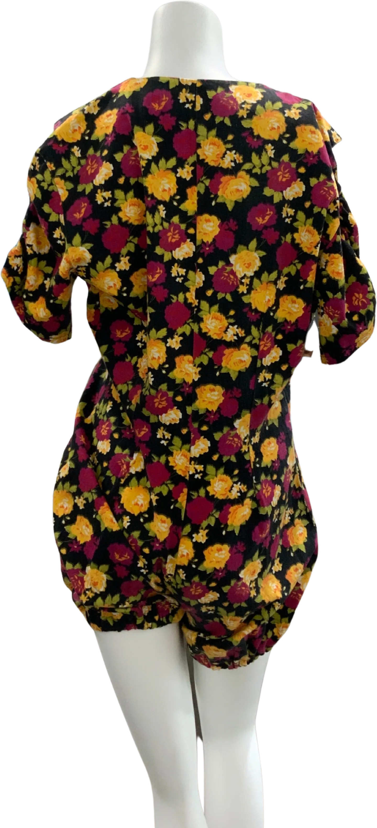 '80s/90's Grunge Floral Romper with Bloomer Shorts by The Original