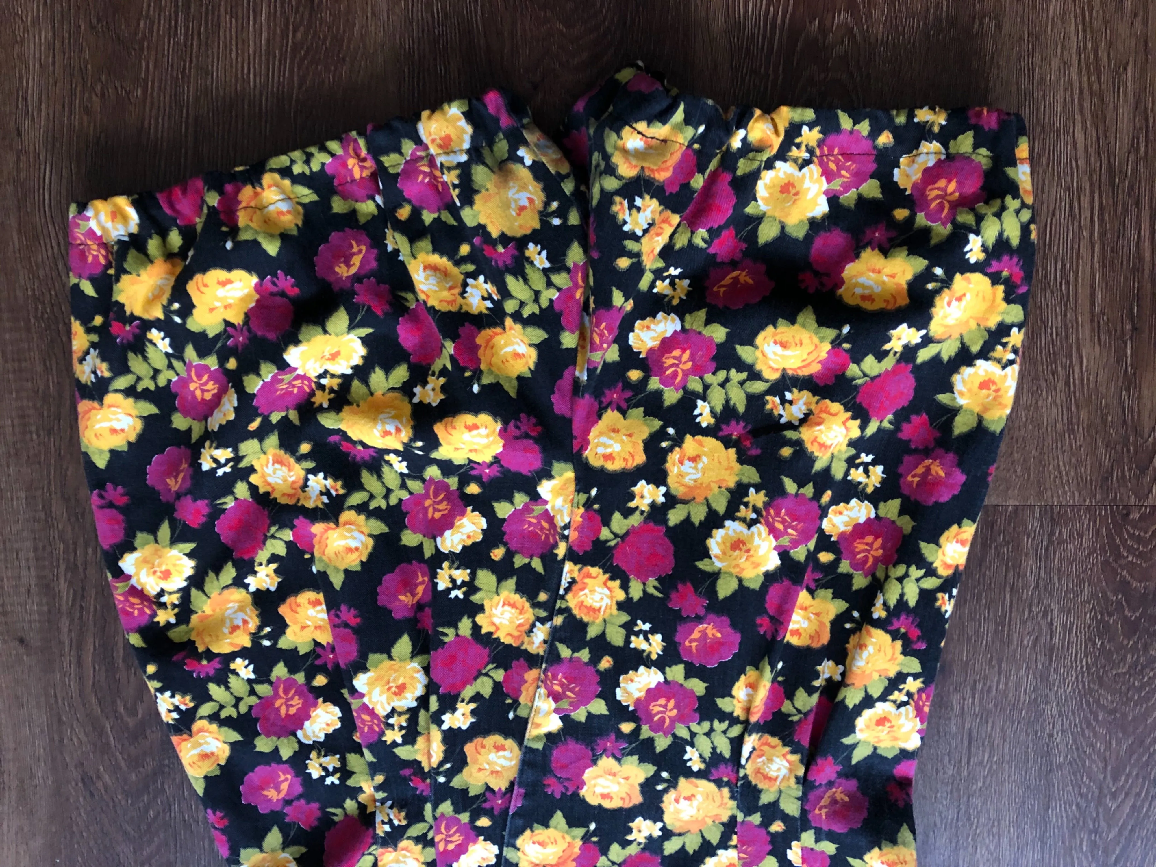 '80s/90's Grunge Floral Romper with Bloomer Shorts by The Original