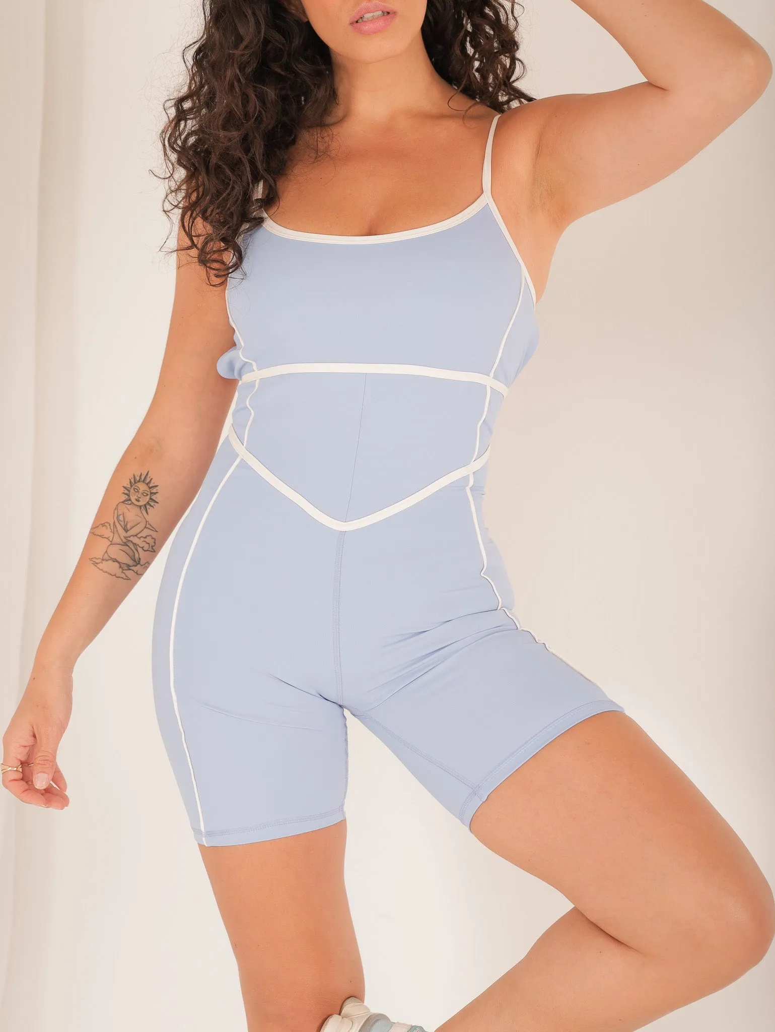 Angelica Athleisure Romper