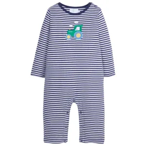 Applique Romper - Tractor