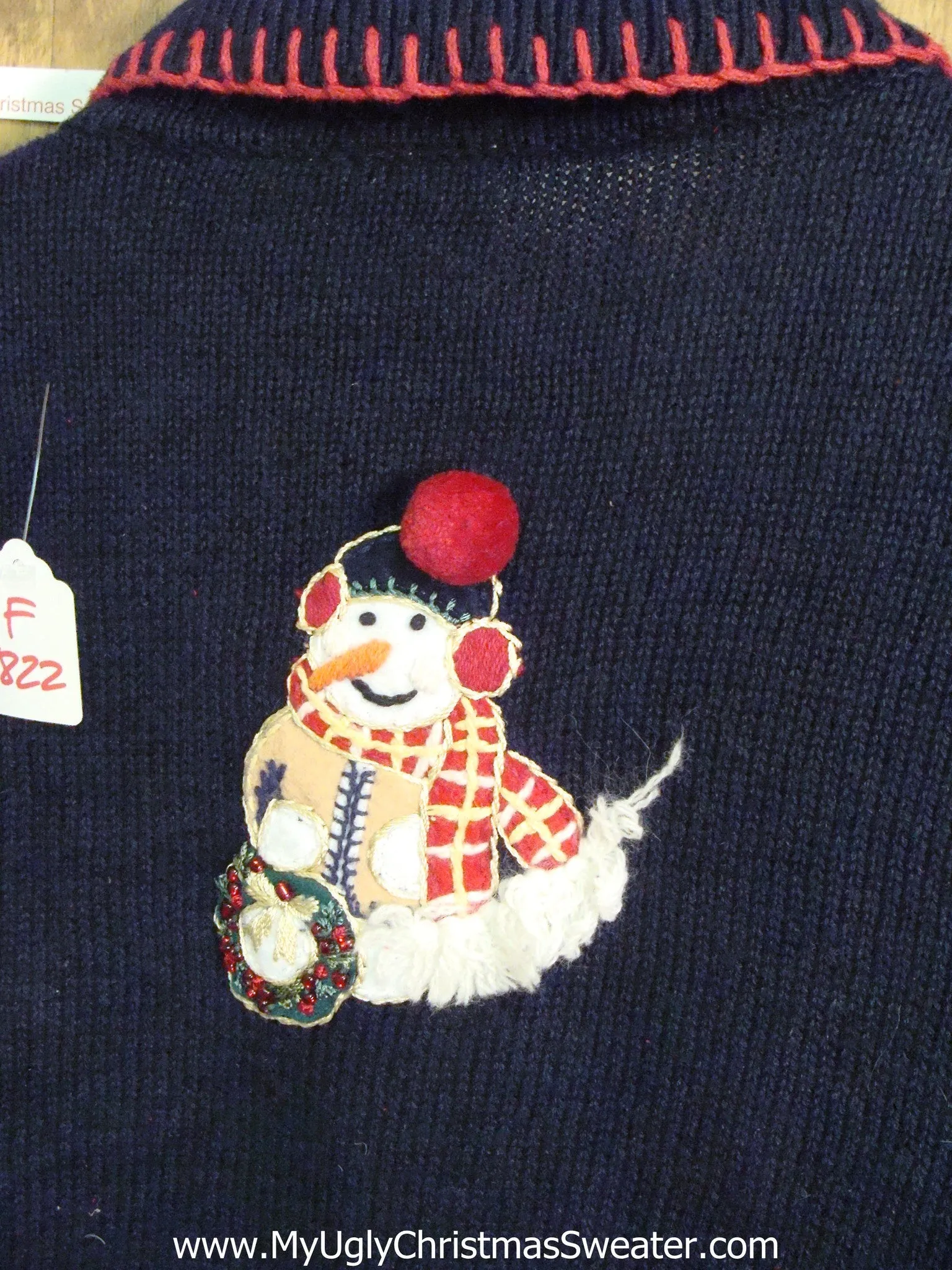Awesome Snowmen Themed Ugly Festive Xmas Sweater