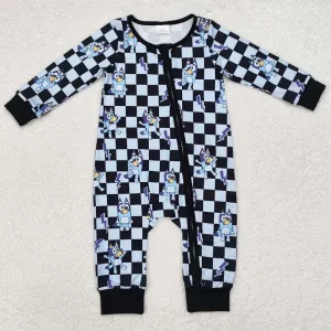 Baby Boys Rompers Kids Dogs Zip Rompers LR1910