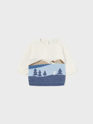 Baby Boys Sweater - Blue | Mayoral