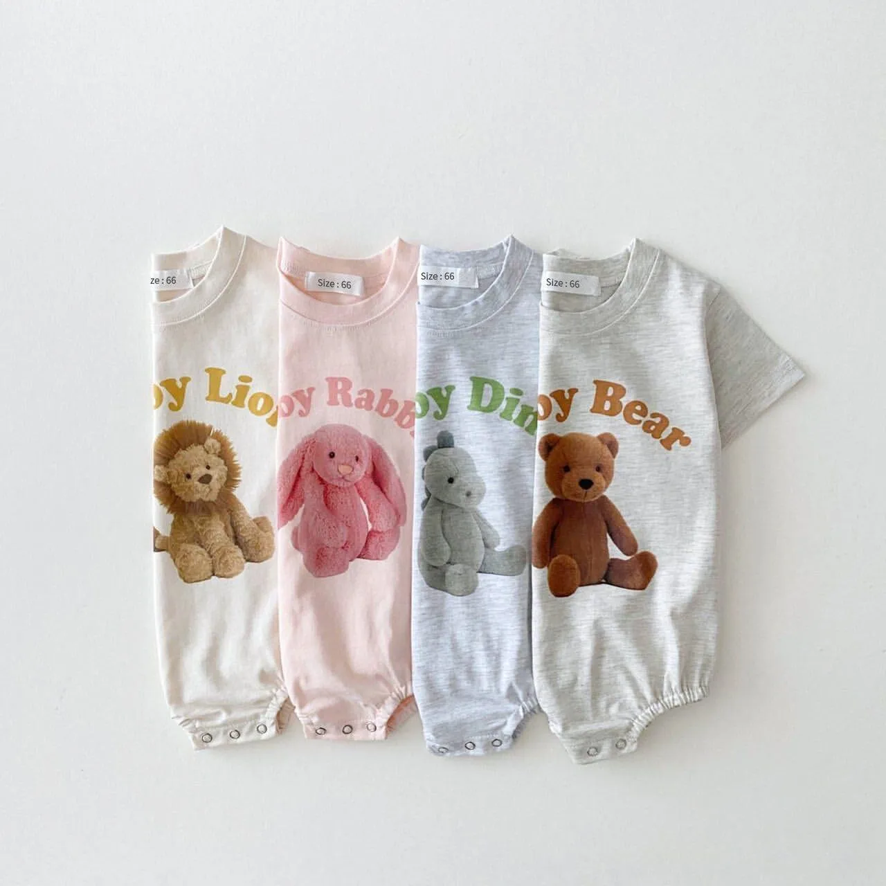 Baby Dino T-shirt Romper