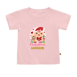 Baby GIRL 1st Christmas Snow Globe (Kids)