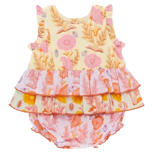 Baby Girls Heidi Bubble - Gilded Floral Mix