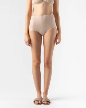 Baserange Highwaist Pam Pants in Laut Pink/Contrast