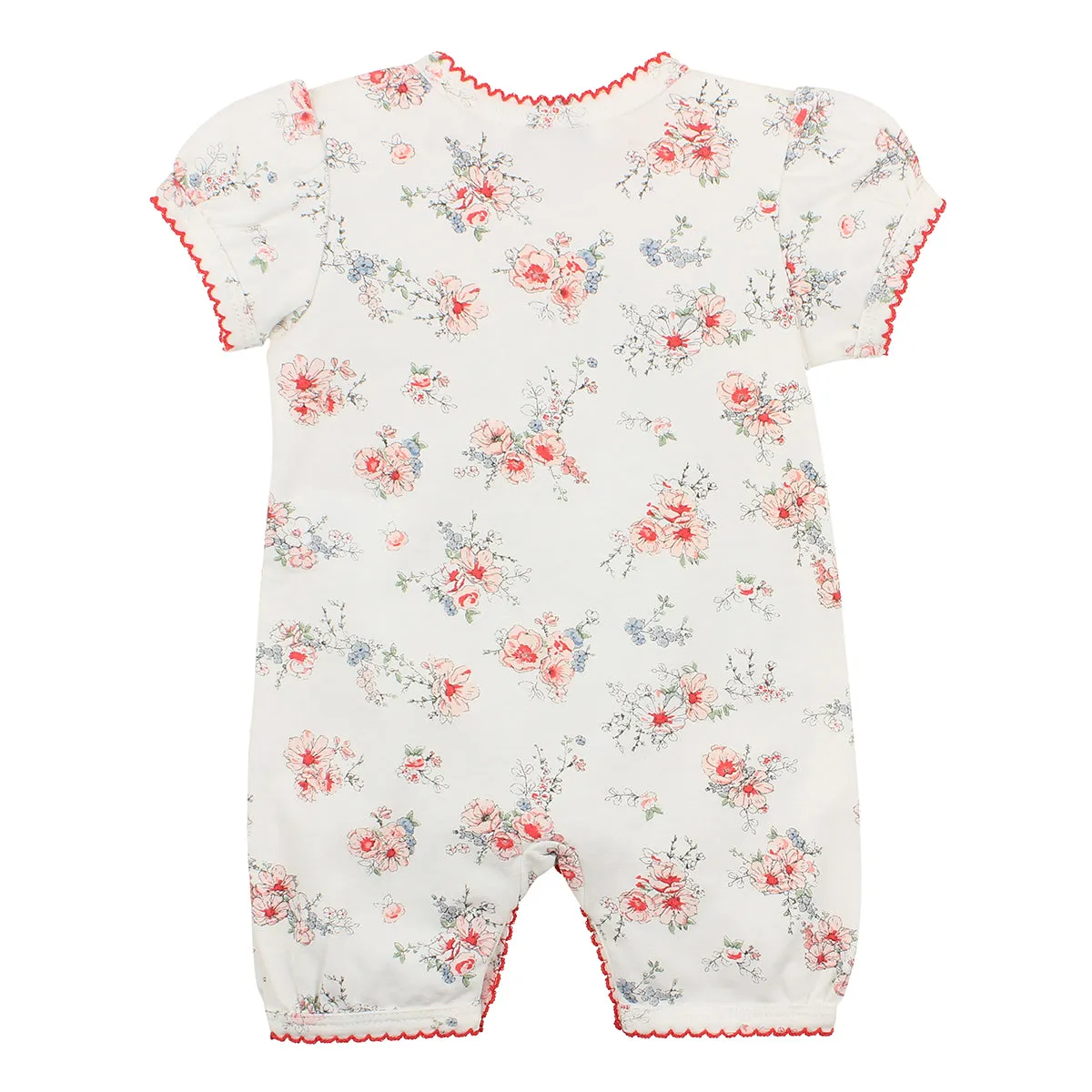 Bebe Lily S/S Wrap Romper (Size PREM-0)