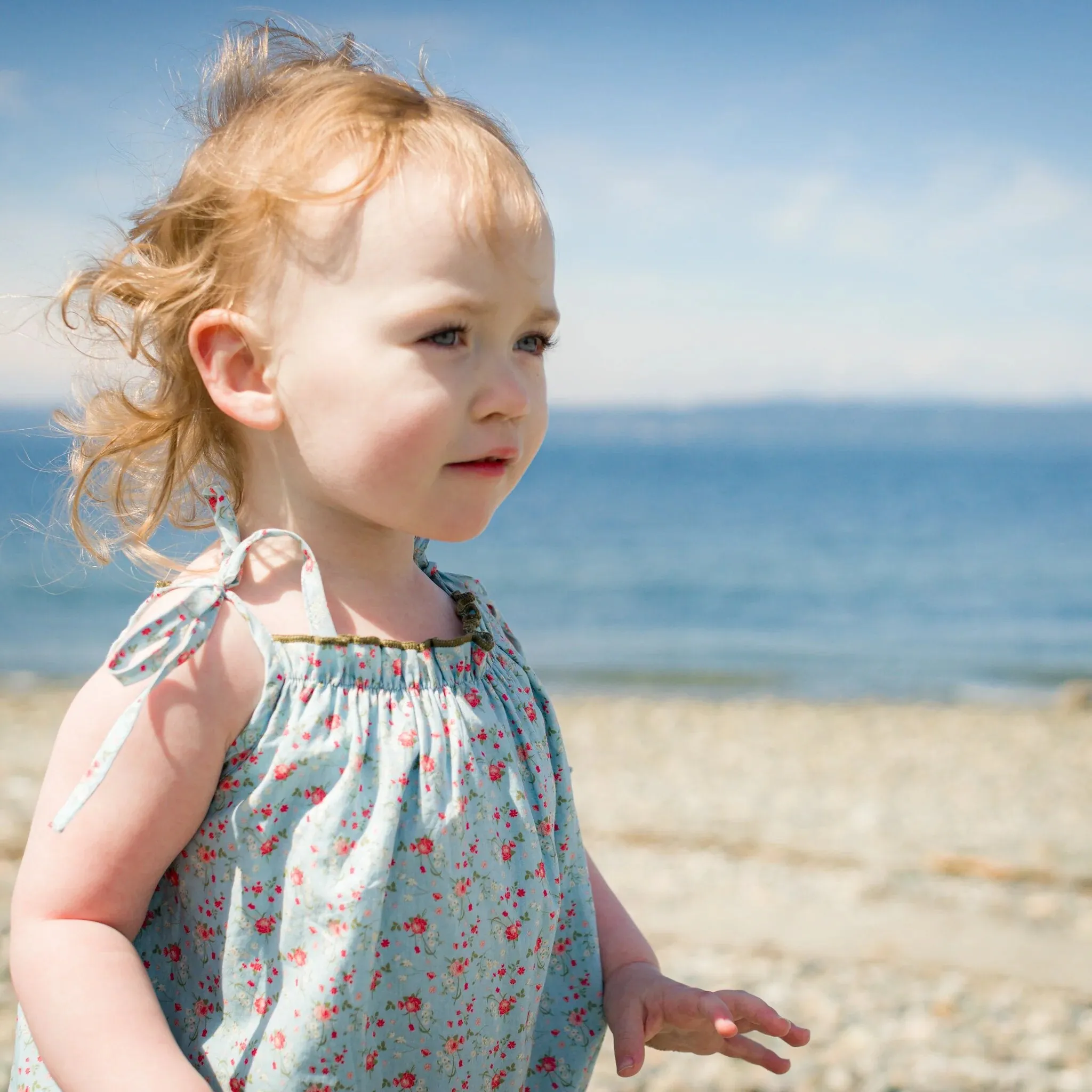 Beet World Strap Romper - Summer Posy