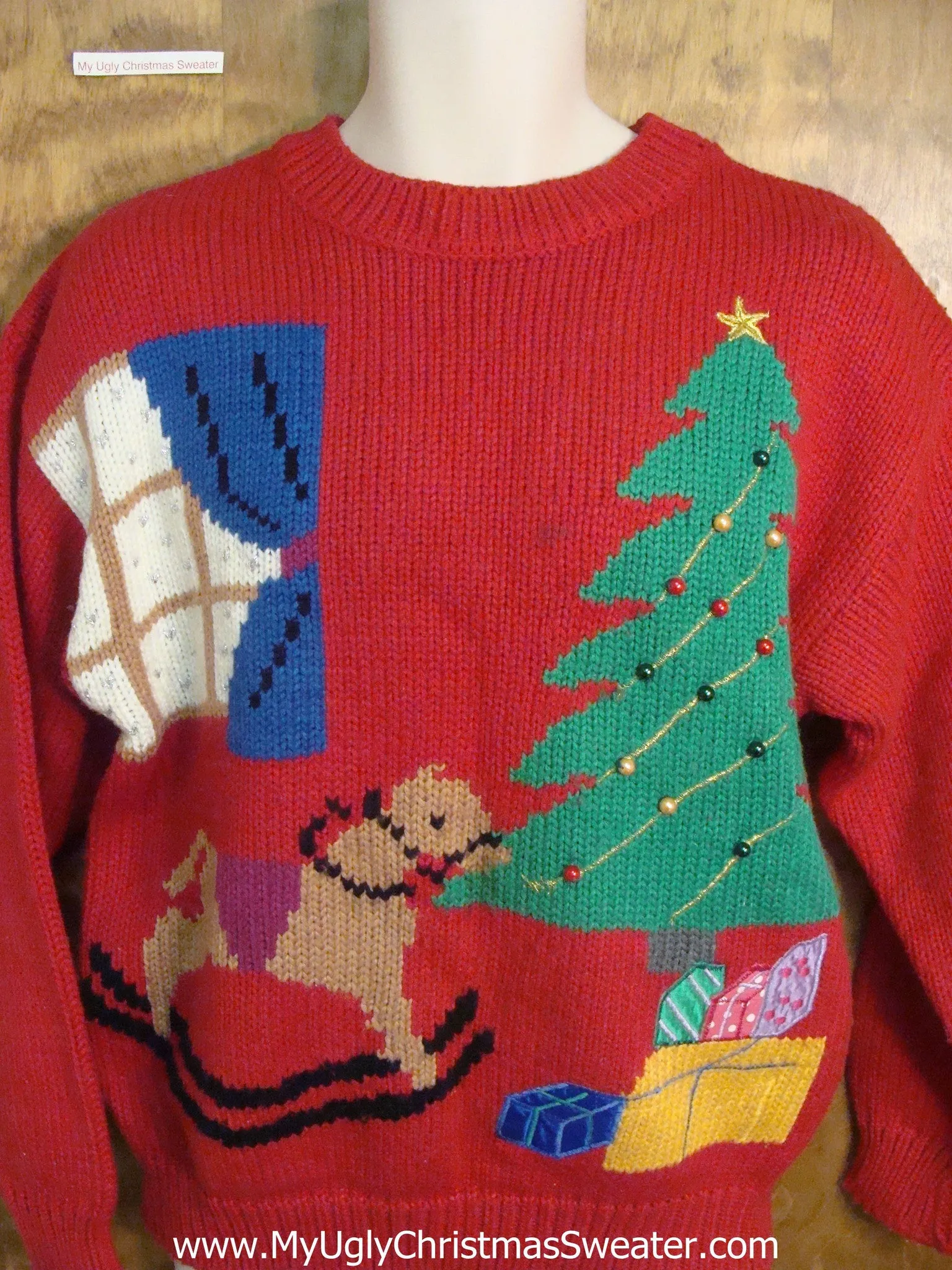 Best 80s Red Christmas Sweater