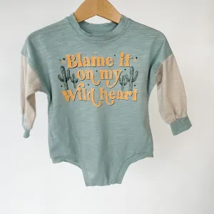 Blame Wild Heart Graphic Romper