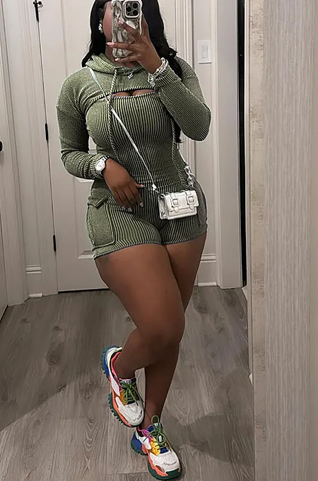 ‘Blayre’ Romper with Hoodie
