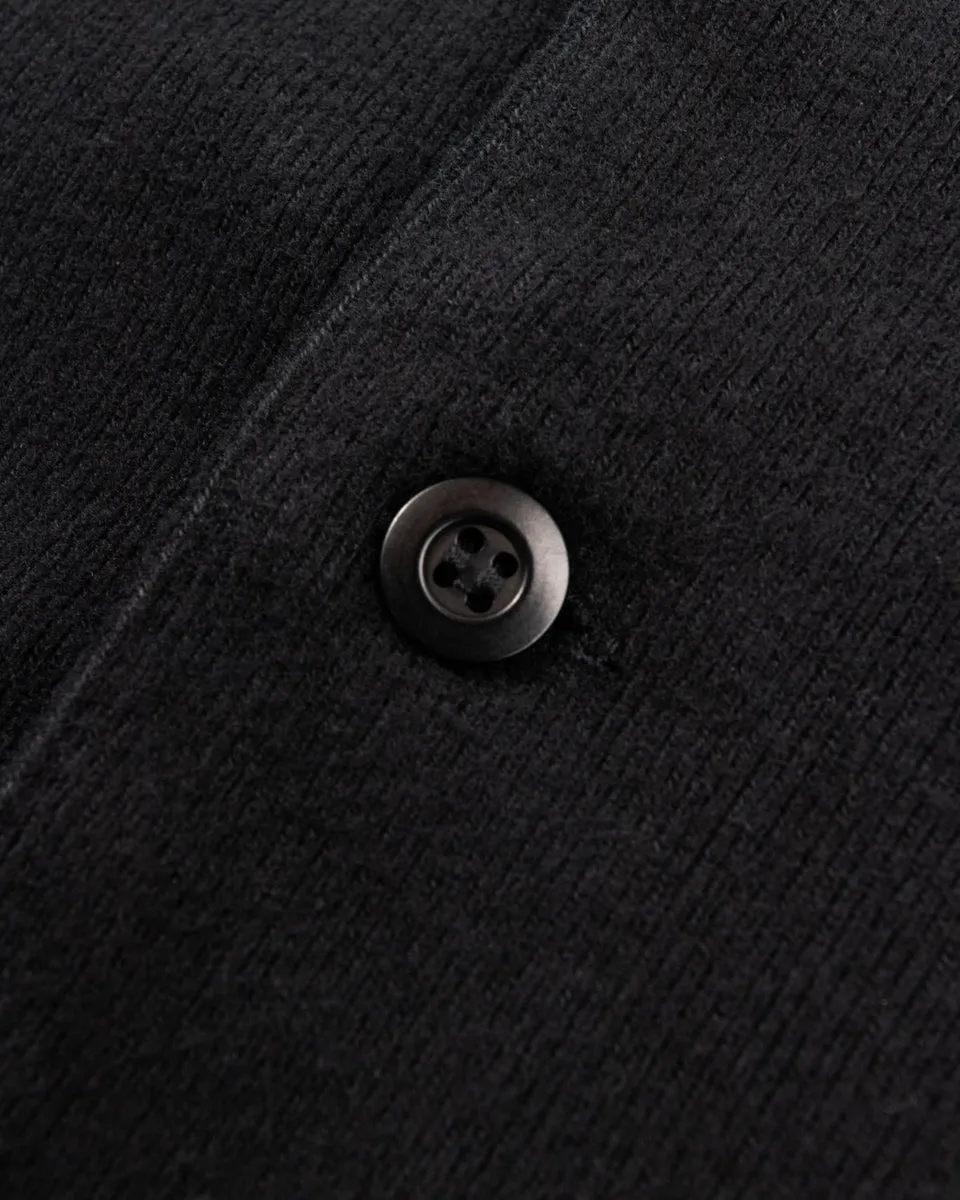 Button Front Amish Underwear - Midnight Black
