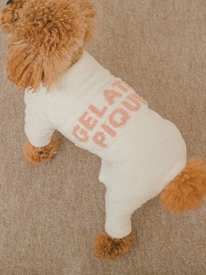 CAT&DOG Smoothie  Jacquard Dog Romper