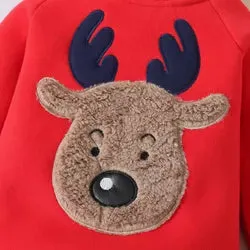 Christmas Red Reindeer  Pajamas