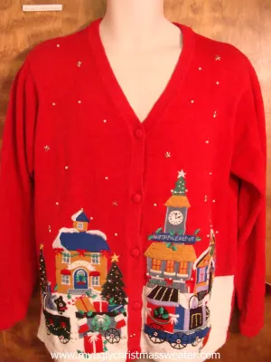 Christmas Village Christmas Party Sweater