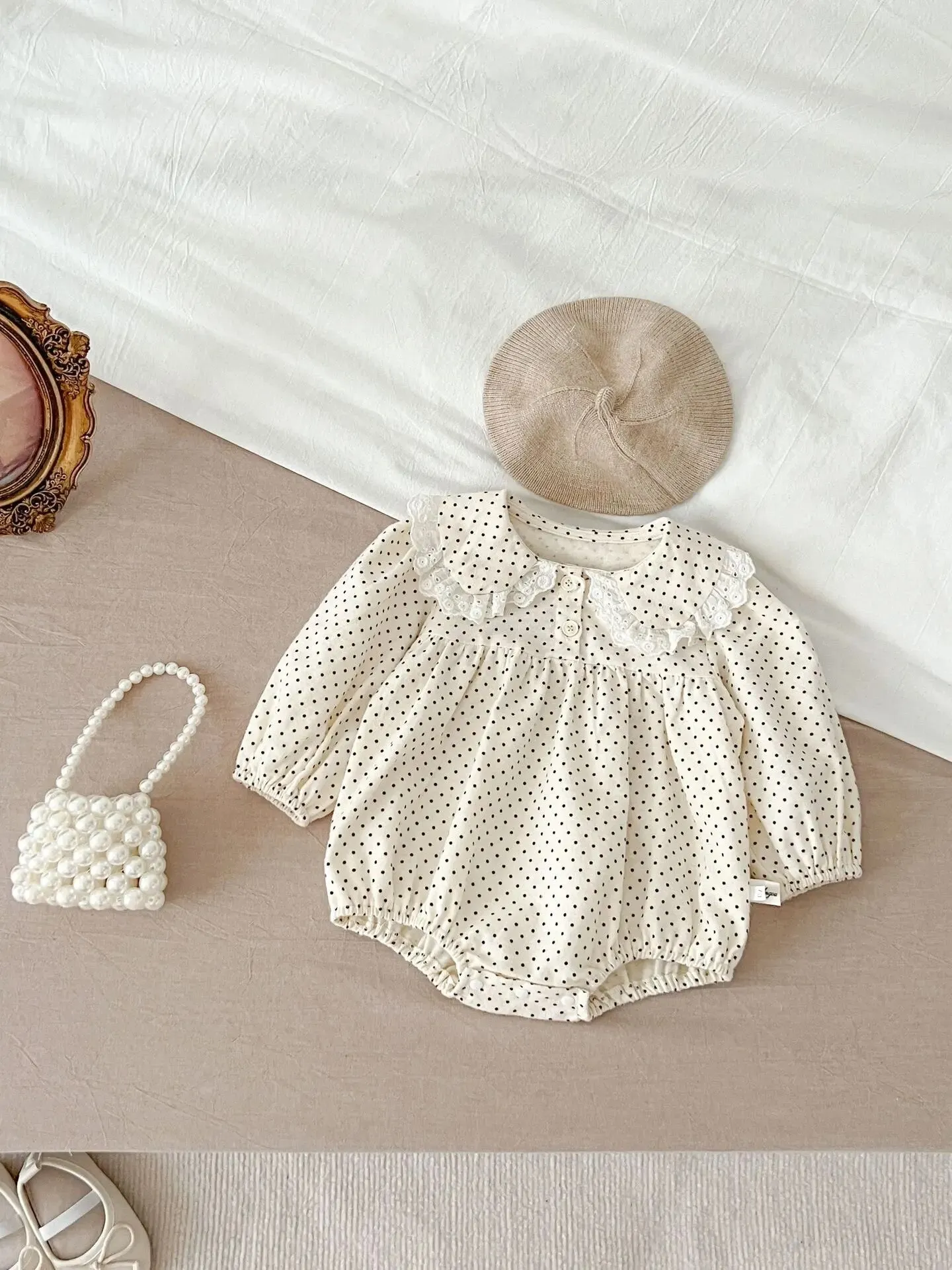 Cotton Print Romper