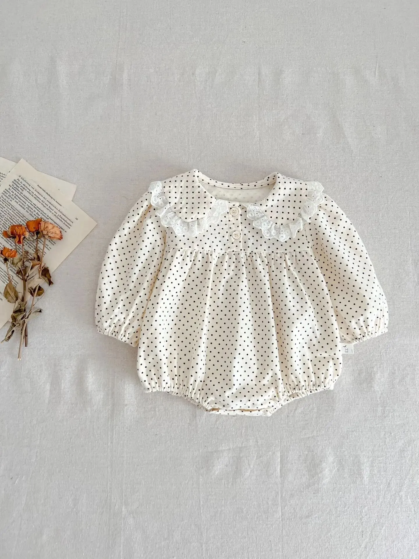 Cotton Print Romper