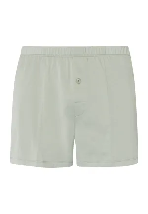 Cotton Sporty Cotton Knit Boxer With Button Fly | Mineral Green 73505-2168