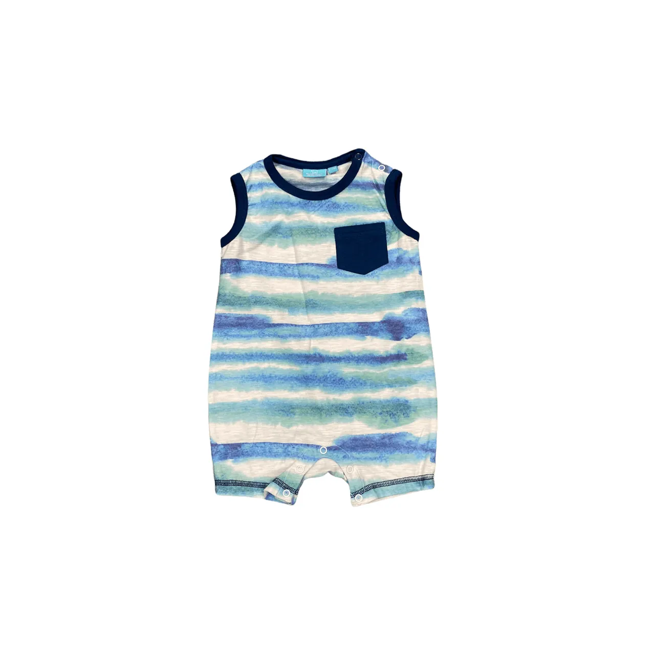 Davis Printed  Romper Tank Baby