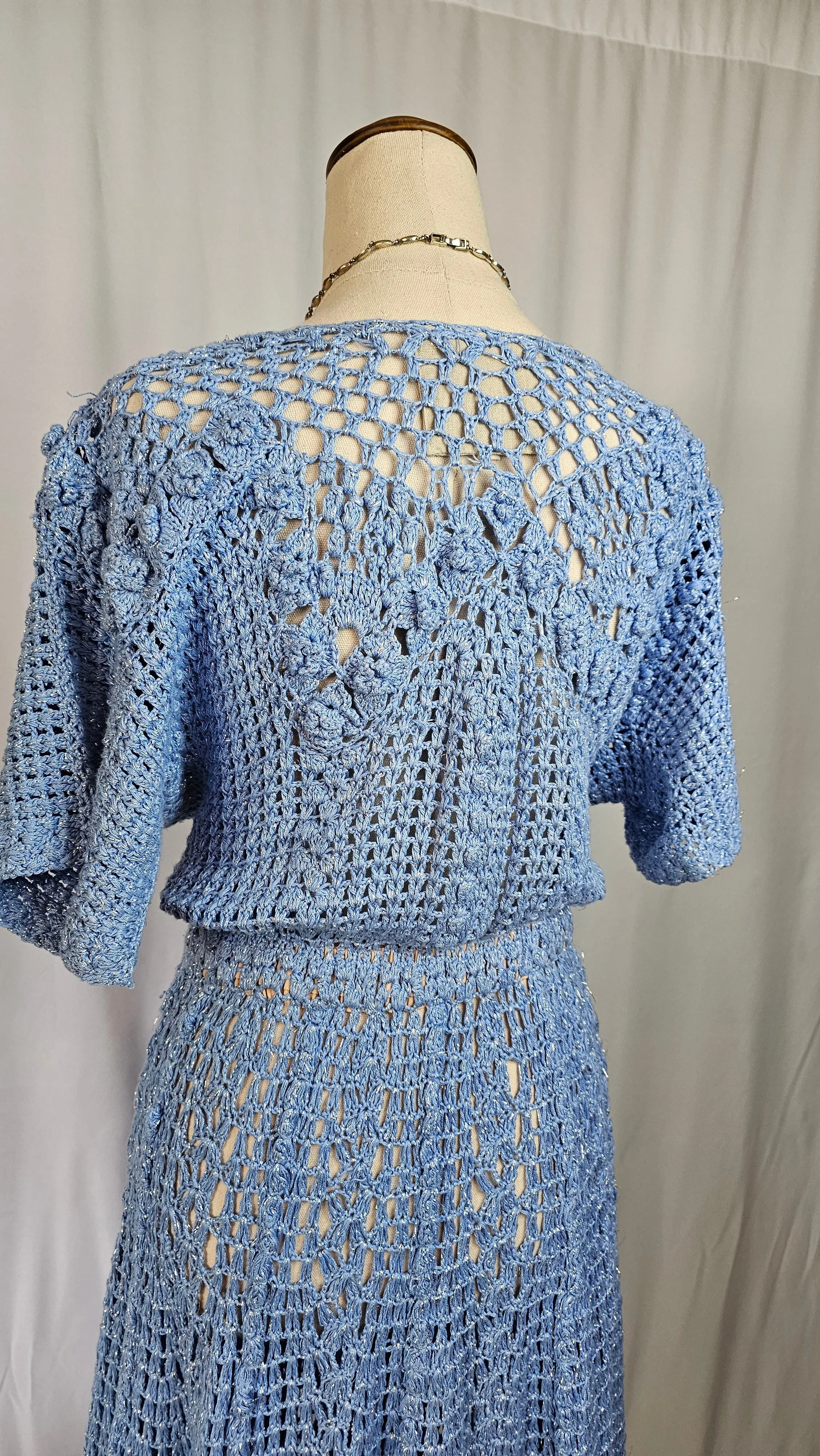 Daydreamer Crochet Midi Dress s