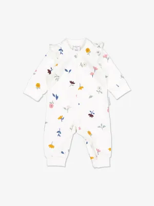 Ditsy Floral Ruffled Romper