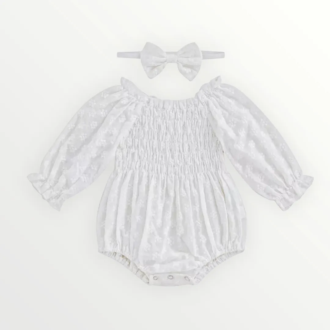 Elisa | Embroidered romper