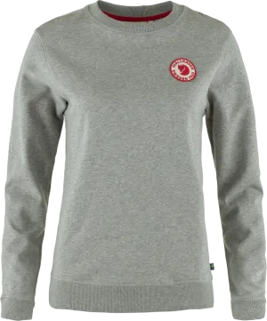 Fjällräven Women&#x27;s 1960 Logo Badge Sweater Grey-Melange | Buy Fjällräven Women&#x27;s 1960 Logo Badge Sweater Grey-Melange here | Outnorth