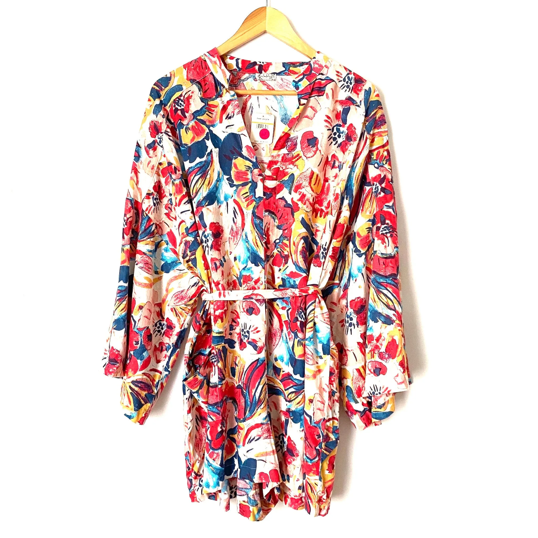 Free People Multi Color Romper NWT- Size S