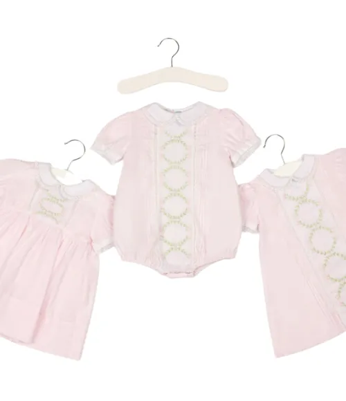 Girls Vintage Bloom Bib