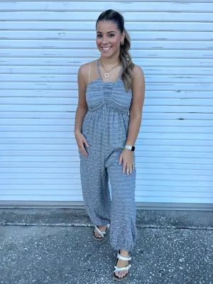 Grace Gray Jumpsuit