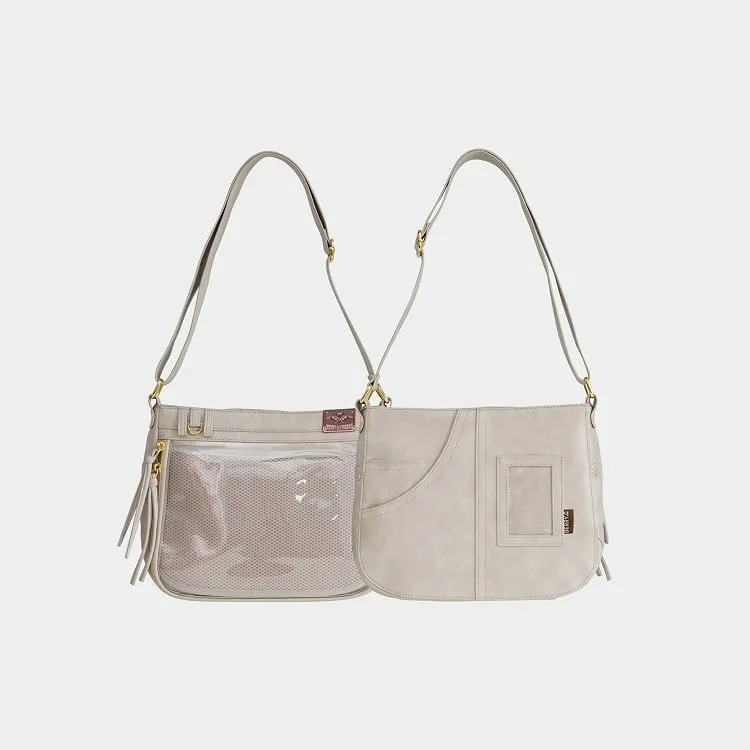 Gray Wasteland Punk Large Volume Ita Bag