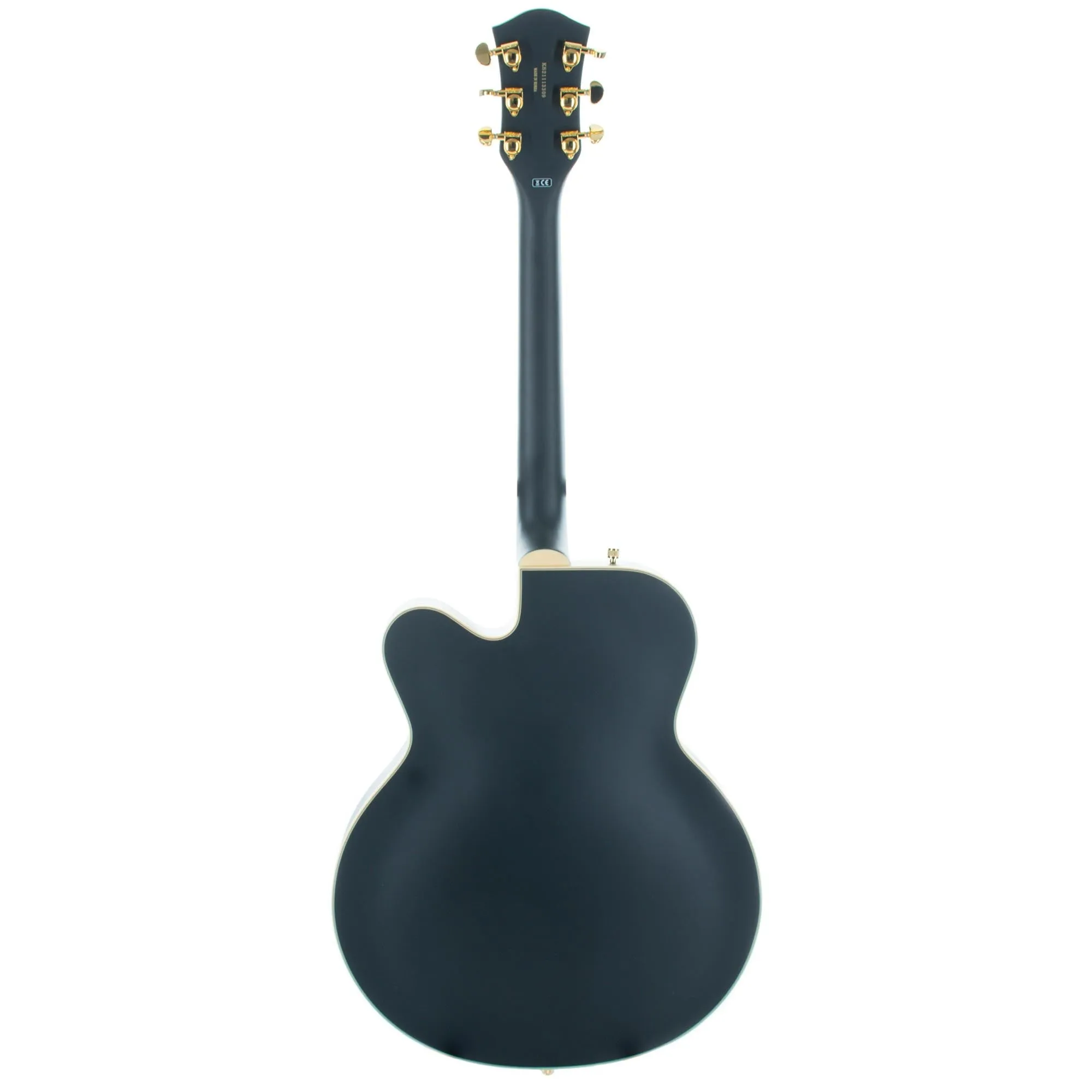 Gretsch G5191BK Tim Armstrong Signature Electromatic Hollow Body, Gold Hardware, Flat Black