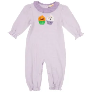 Halloween Cupcakes Ruffle Romper