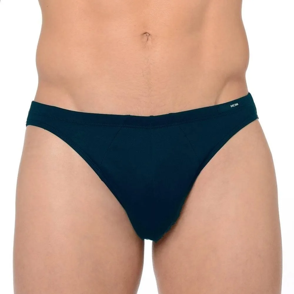 Hom Premium Cotton Comfort Micro Brief - Navy