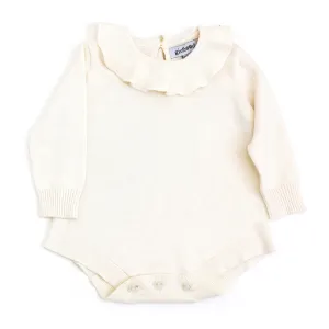 Ivory Sweater Romper