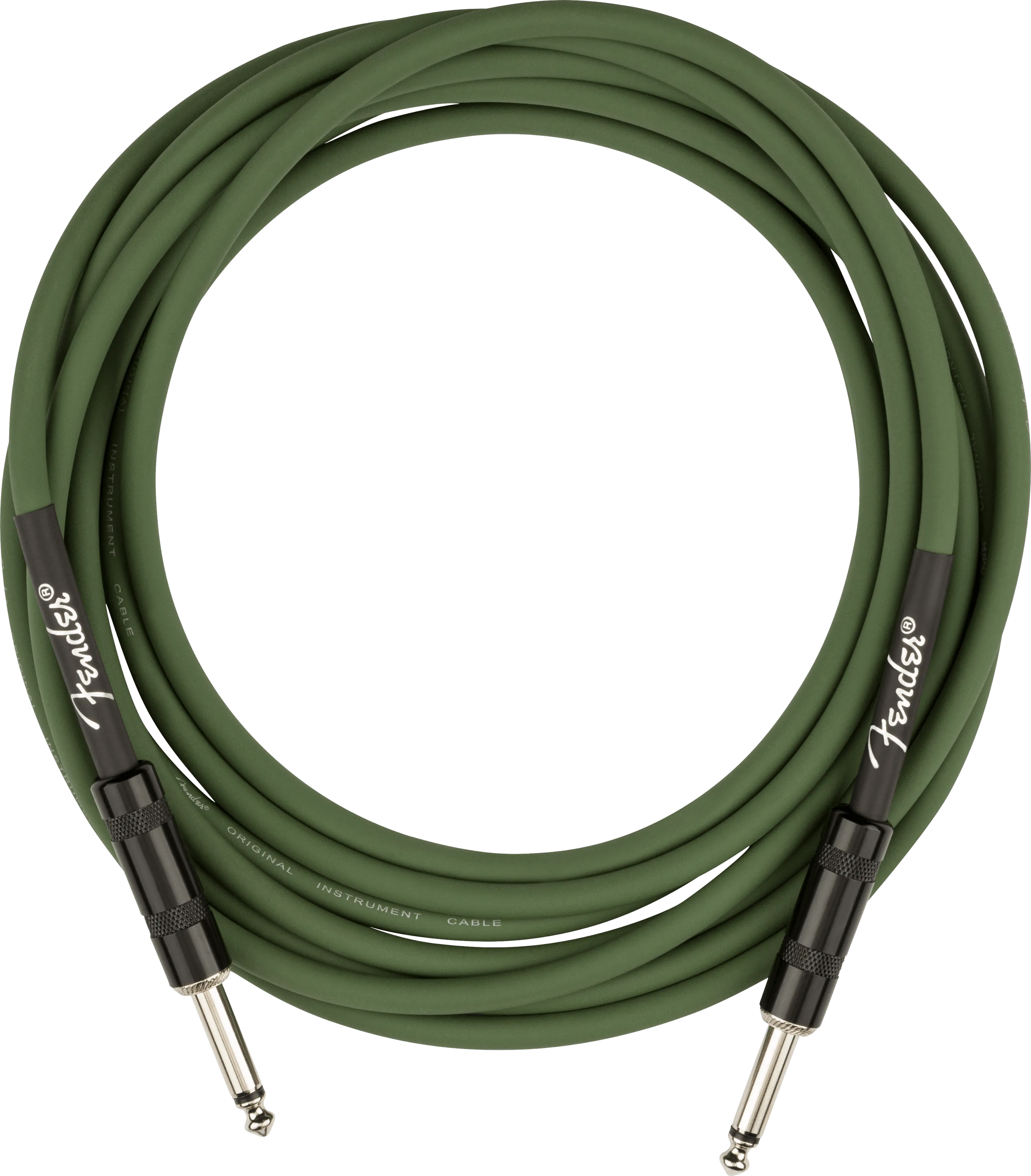 Joe Strummer Pro 13' Instrument Cable, Drab Green