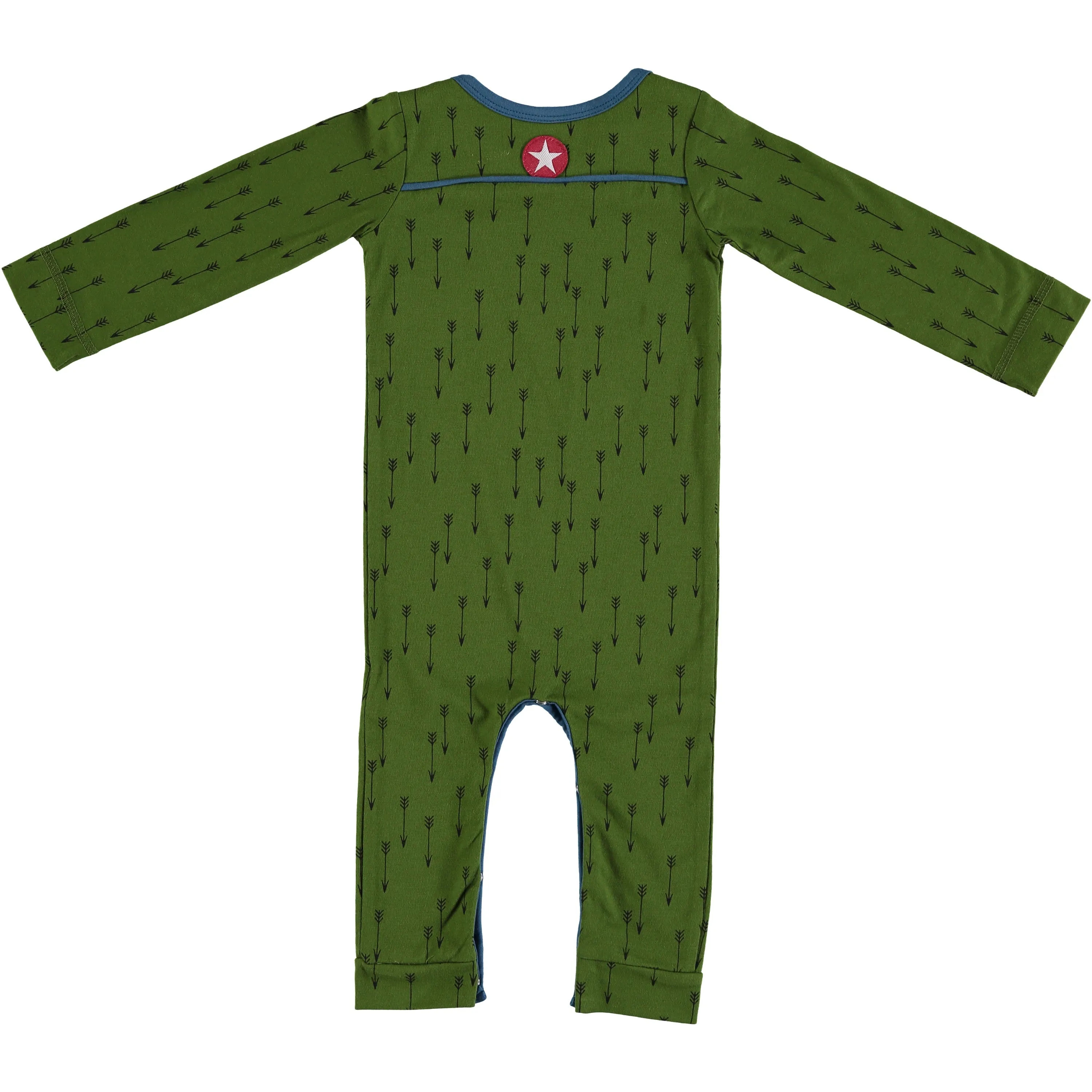 Kik Kid Romper Arrow Print Green/Blue