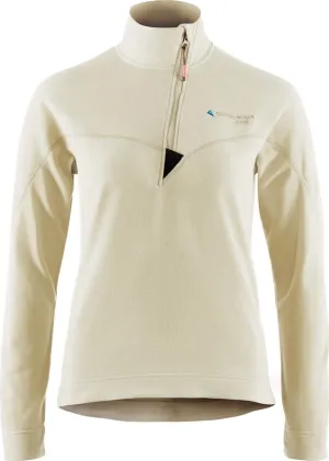Klättermusen Women&#x27;s Sigyn Half Zip Sweater Clay | Buy Klättermusen Women&#x27;s Sigyn Half Zip Sweater Clay here | Outnorth
