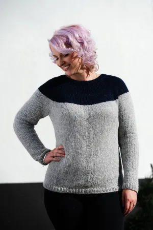 Knit Kit - Basic Colorblock Yoke
