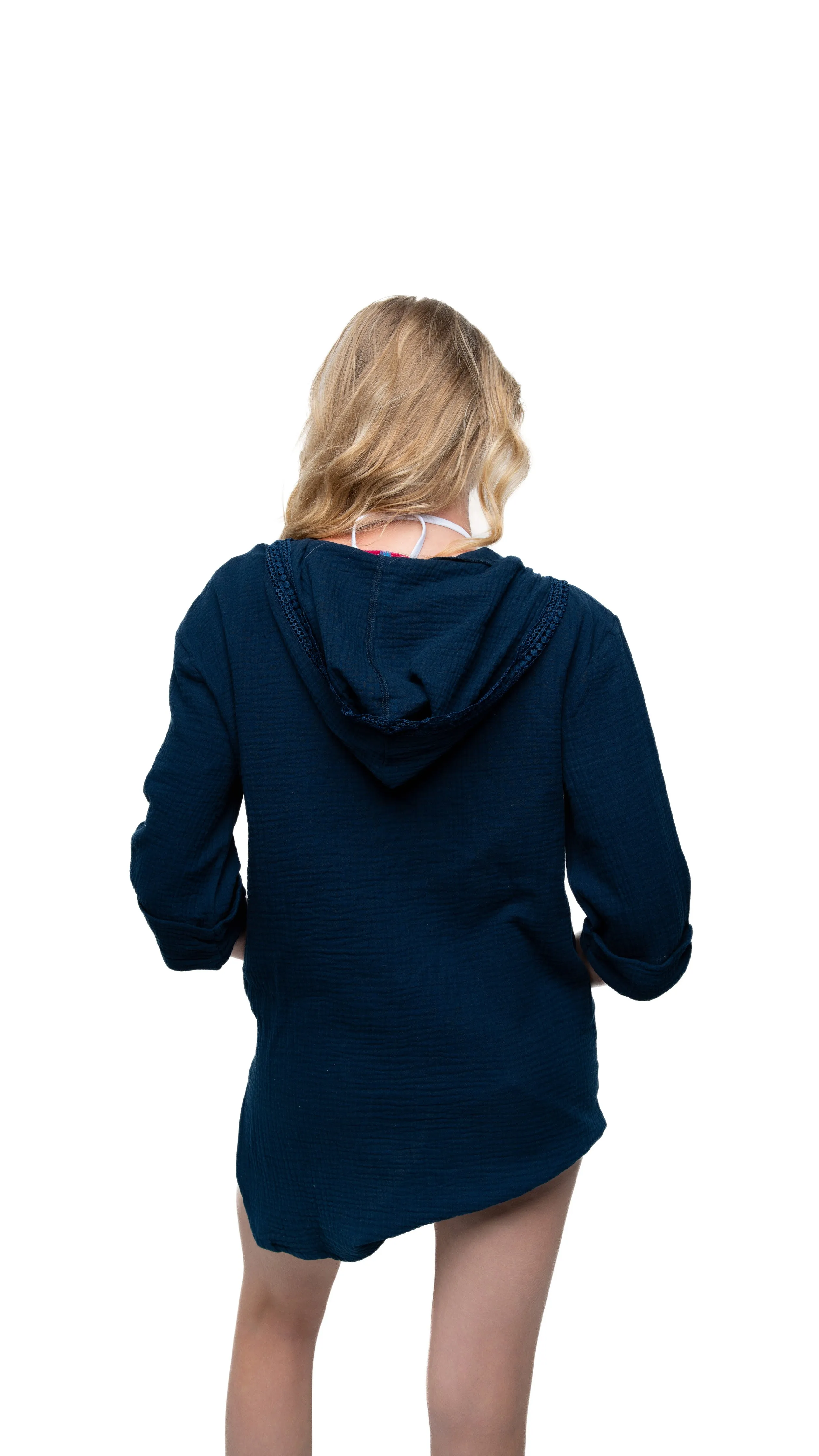 Lace Ribbon Hoodie