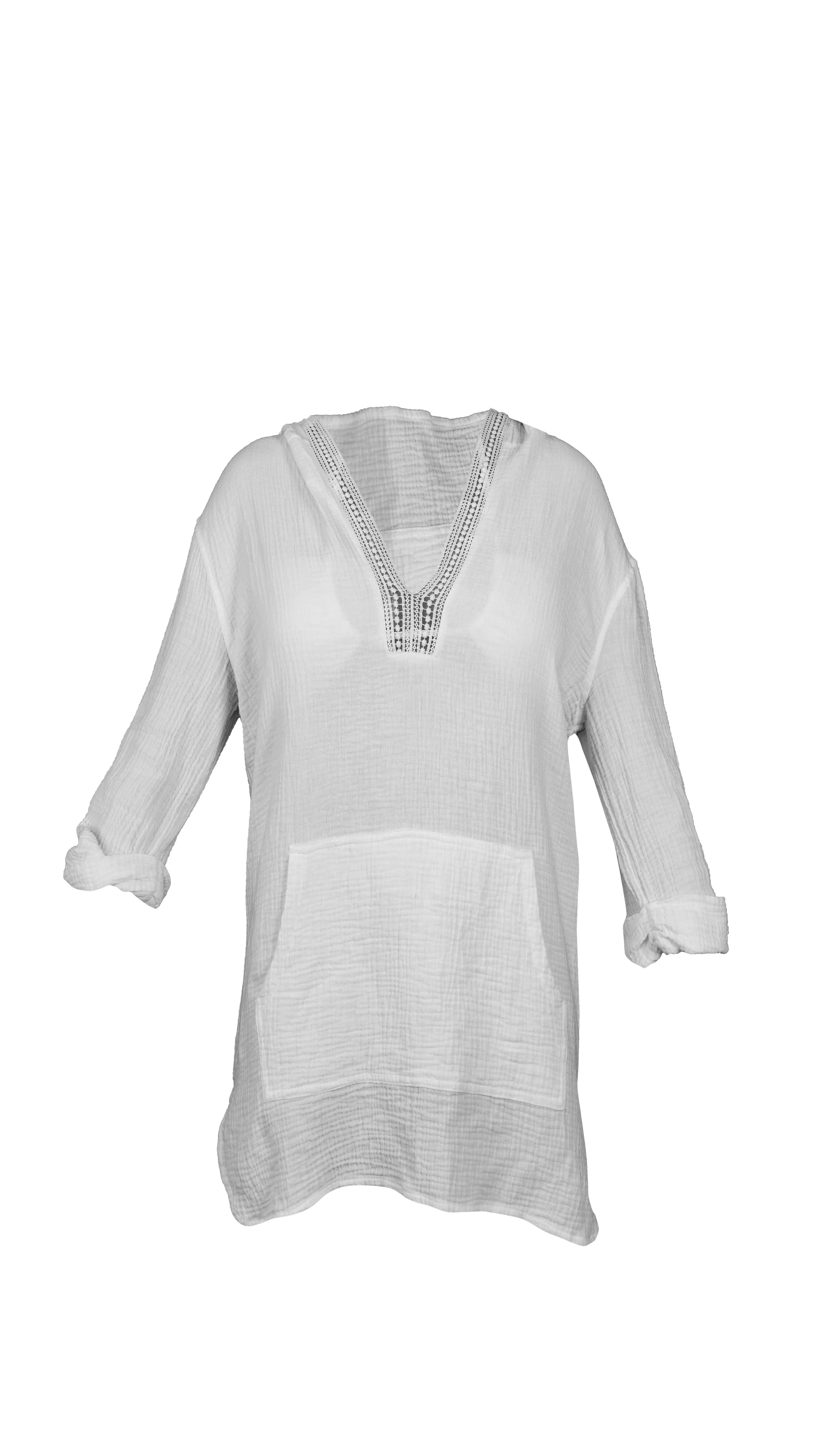 Lace Ribbon Hoodie