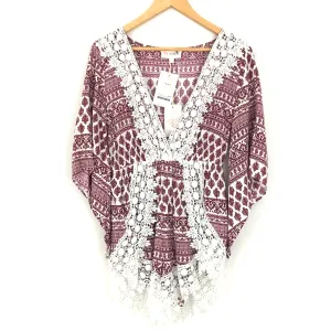 L'ATISTE Crochet Romper NWT- Size S