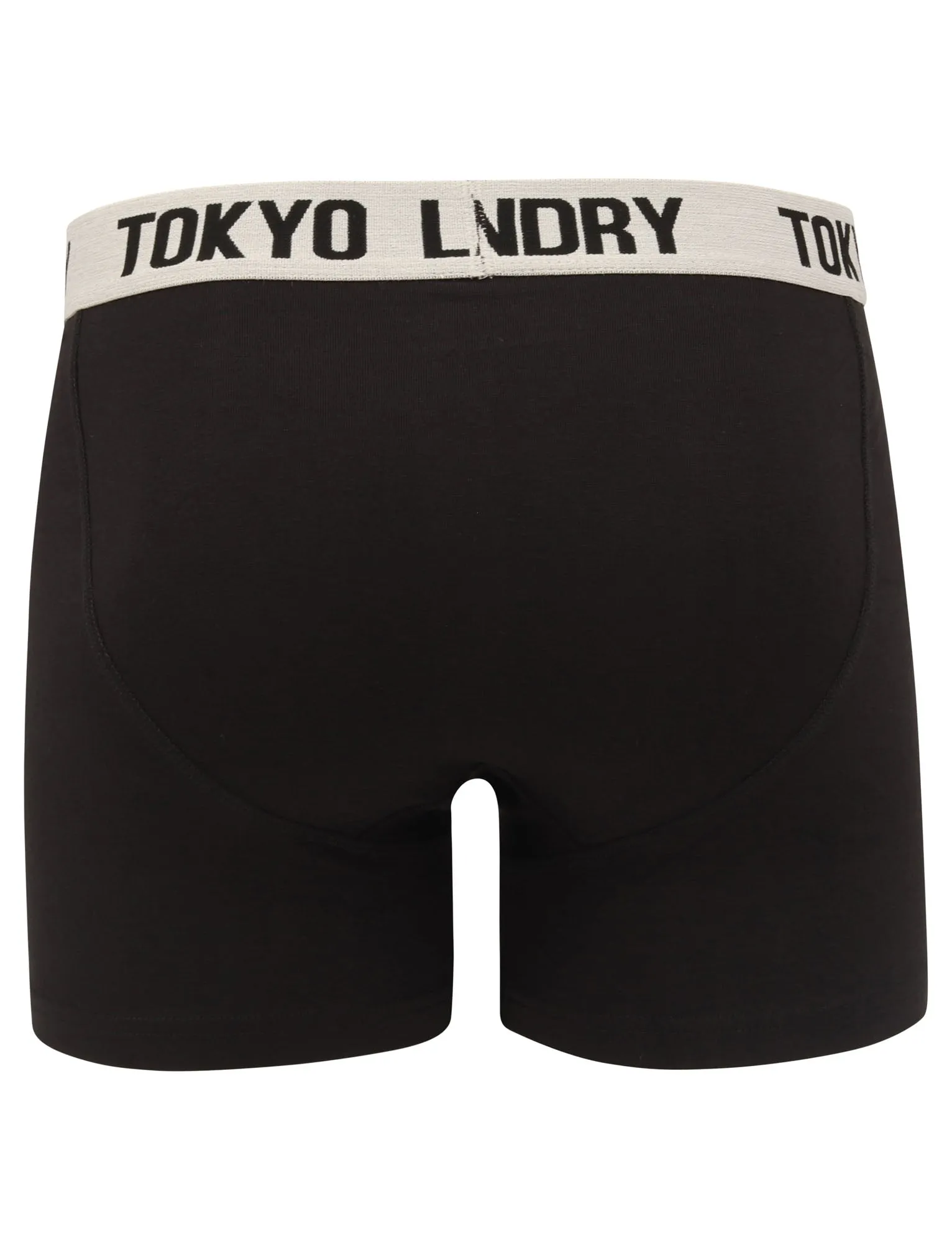 Nelson 2 (2 Pack) Boxer Shorts Set in Light Grey Marl / Bright Green- Tokyo Laundry
