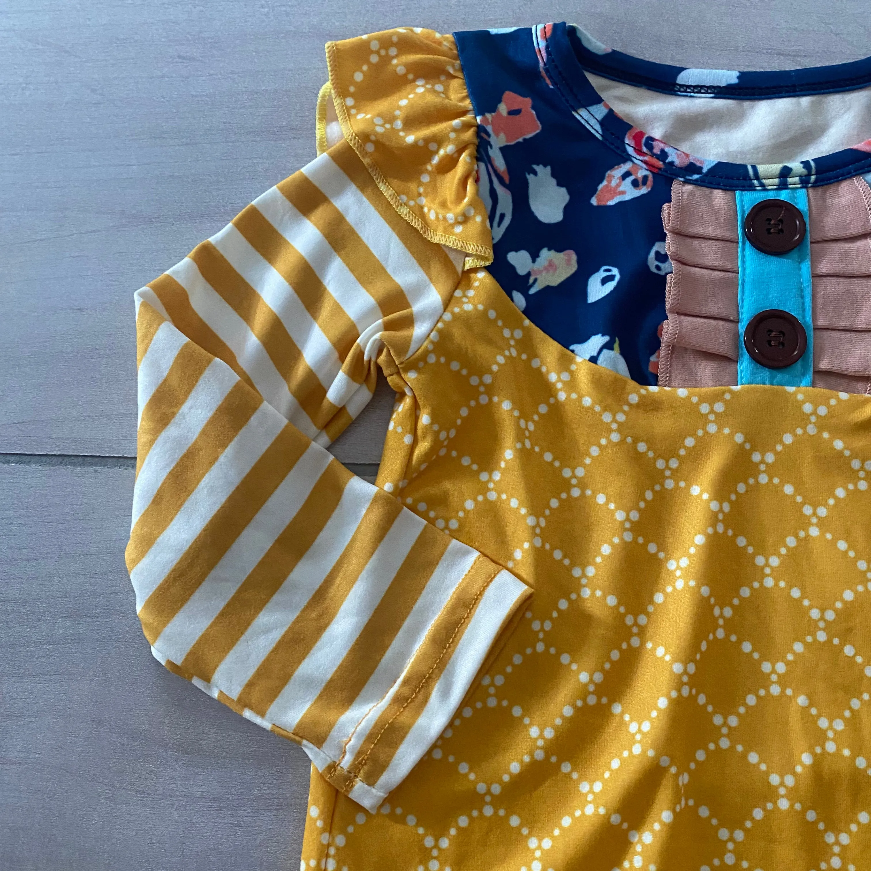 NEW Boutique Brand Yellow Romper