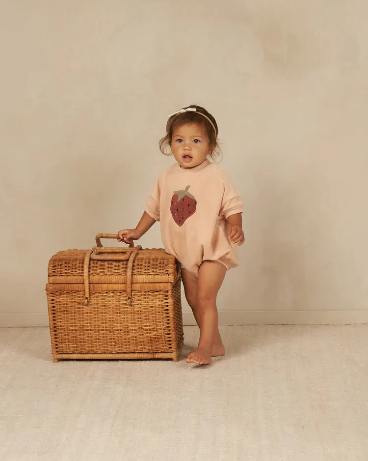 Noah Romper - Strawberry