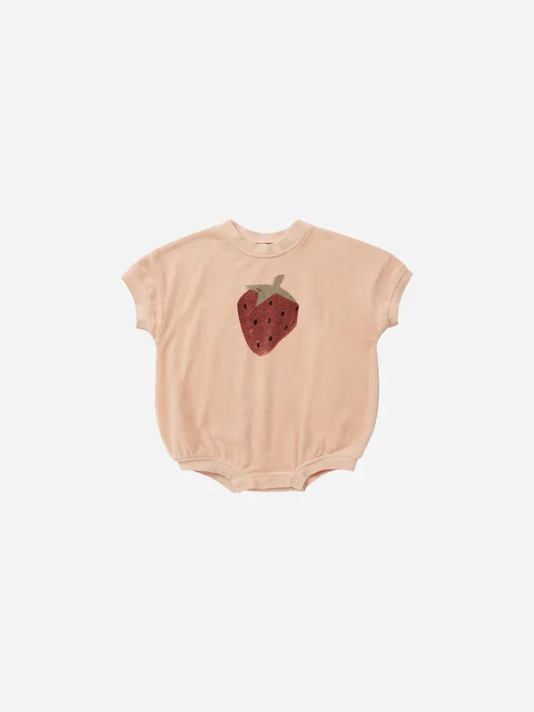Noah Romper - Strawberry