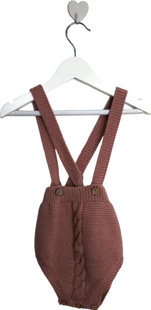 Pangasa Pink Knitted Romper 1 Year