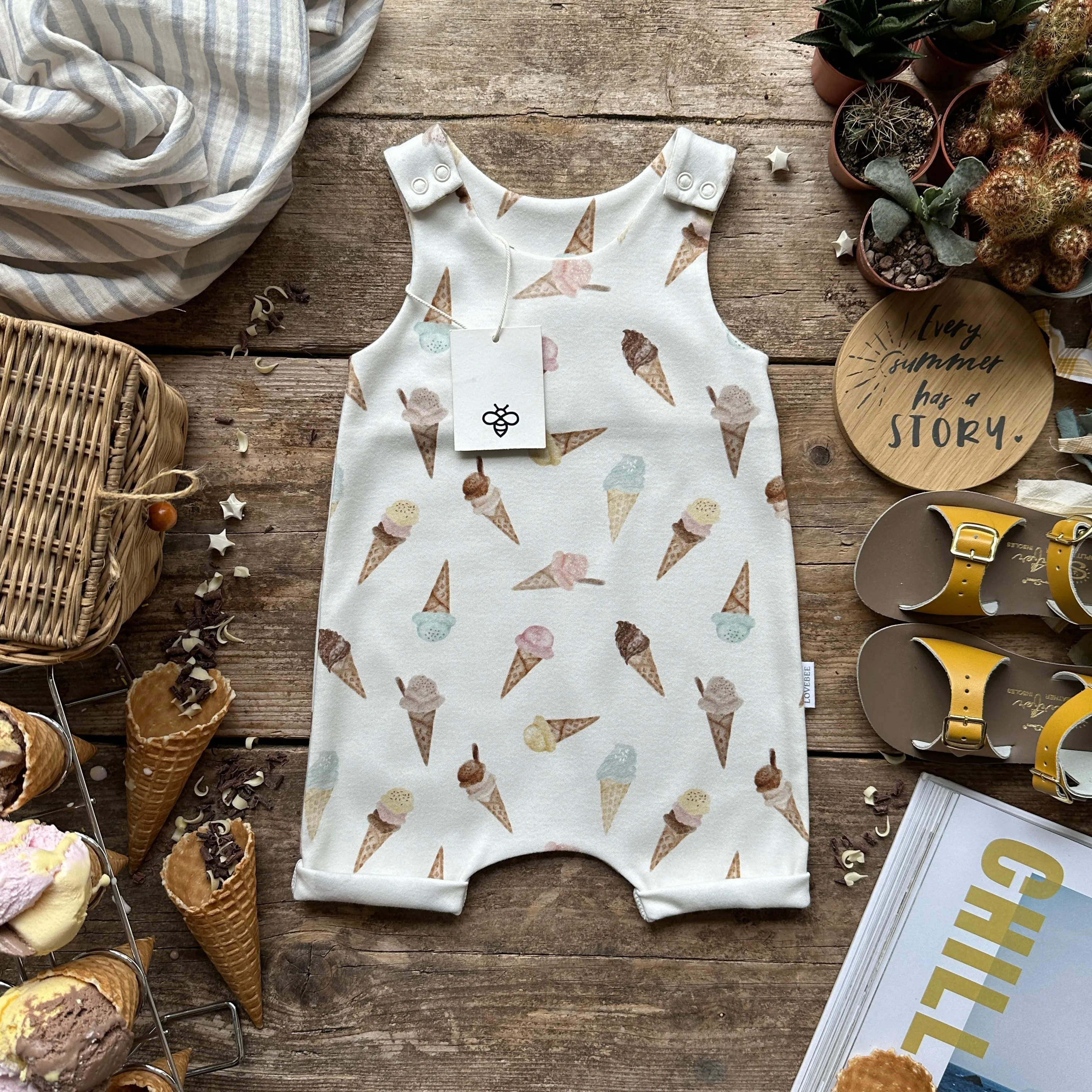 Parlour Short Romper | Ready To Post