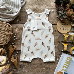 Parlour Short Romper | Ready To Post